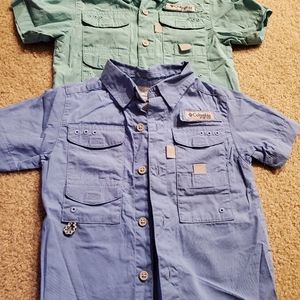 Columbia PFG shirts 2T